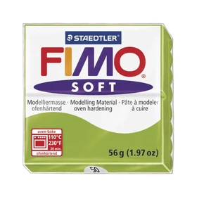 " Fimo Soft "apple green (צבע- ירוק תפוח)