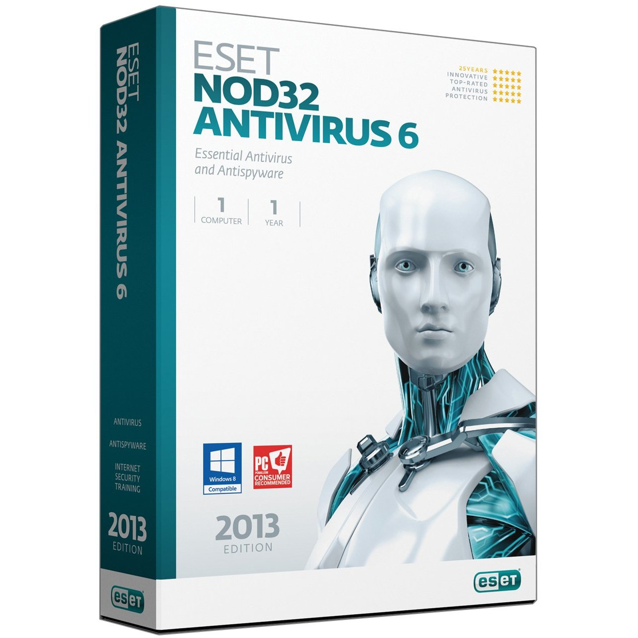 אנטי וירוס ESET NOD32 רשיון לשנה