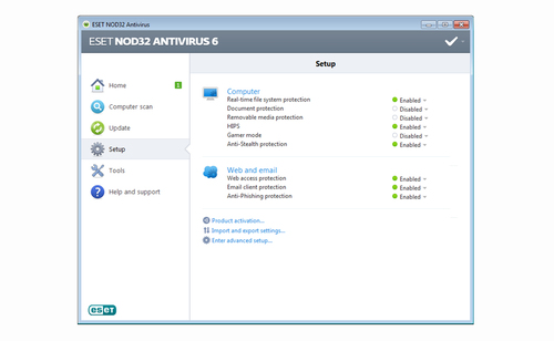 אנטי וירוס ESET NOD32 רשיון לשנה