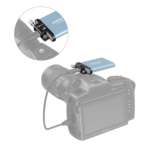 SmallRig3300 תופסן כבל ל- T5 SSD עבור BMPCC 6K Pro