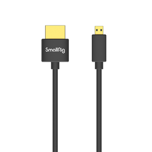 SmallRig 3043 כבל Micro HDMI Ultra Slim 4K באורך 55 ס״מ