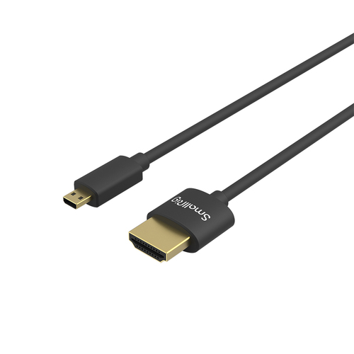 SmallRig 3043 כבל Micro HDMI Ultra Slim 4K באורך 55 ס״מ