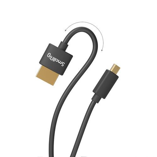 SmallRig 3043 כבל Micro HDMI Ultra Slim 4K באורך 55 ס״מ