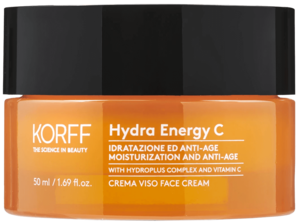 קרם פנים מכיל ויטמין סי קורף 50 מ"ל - Korff Hydra Energy C Face Cream