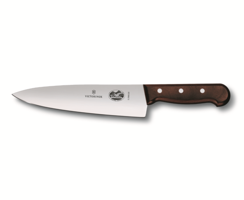 סכין שף להב רחב ידית עץ 20 ס”מ VICTORINOX / ויקטורינוקס 