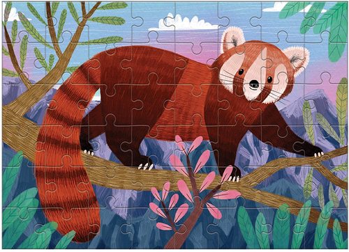 מיני פאזל עצלן (48 חלקים) מבית MUDPUPPY