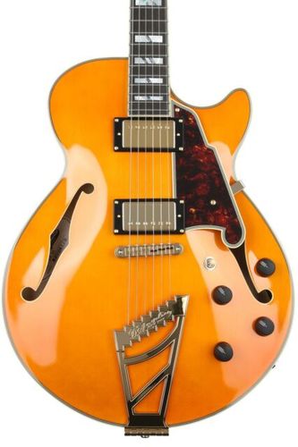 גיטרה רבע נפח D'Angelico EXCEL SS stop-bar tailpiece VINTAGE NATURAL