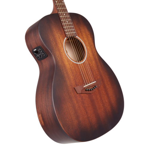 גיטרה אקוסטית מוגברת D'Angelico PREMIER TAMMANY LS AGED MAHOGANY