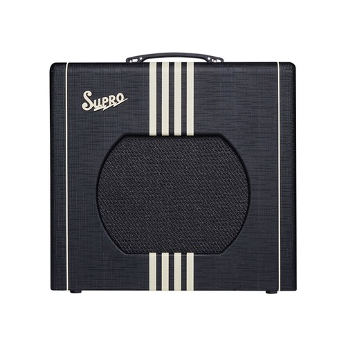 מגבר לגיטרה SUPRO DELTA KING 12 BLACK & CREAM 1X12 15W REVERB