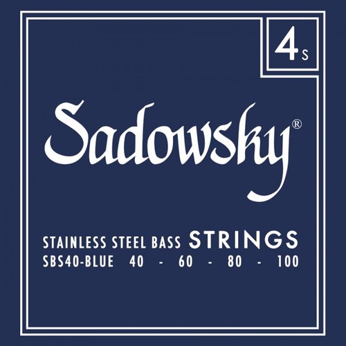 סט מיתרים לבס Sadowsky Stainless Steel BlueLabel Set 40-100