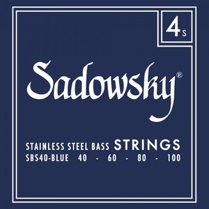 סט מיתרים לבס Sadowsky Stainless Steel BlueLabel Set 40-100