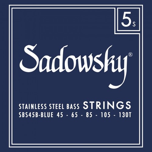 סט 5 מיתרים לבס Sadowsky SS BlueLabel 5 Set 45-130T