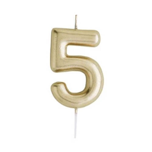 נר מספר זהב מבריק , ספרה 5