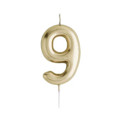 נר מספר זהב מבריק , ספרה 9