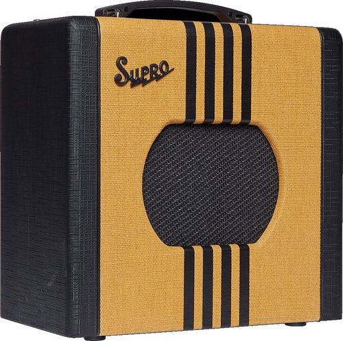 Supro Delta King 8 1x8-inch  Tweed and Black