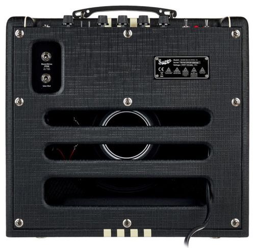 Supro Delta King 10 1x10-inch 5-watt Tube Combo Amp - Black and Cream