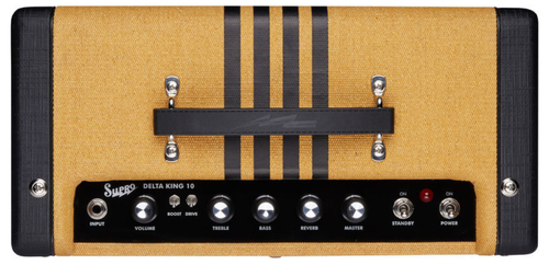 Supro Delta King 10 1x10-inch 5-watt Tube Combo Amp - Black and Cream