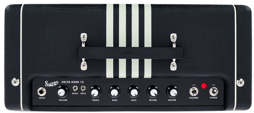 Supro Delta King 12 1x12-inch 15-watt Tube Combo Amp - BLACK/CREAM