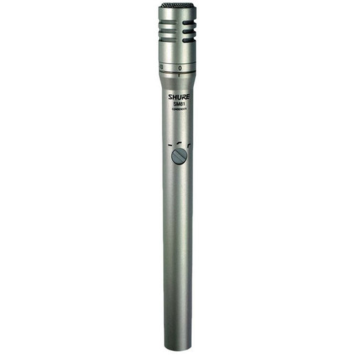 מיקרופון קונדנסר Shure SM81 LCרשמי