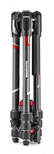 קיט חצובת וידאו סיבי פחם וראש שמן Manfrotto Befree Live