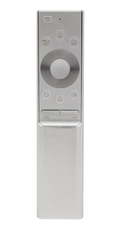 שלט תואם לטלוויזיה חכמה סמסונג SAMSUNG SMART TV כסוף