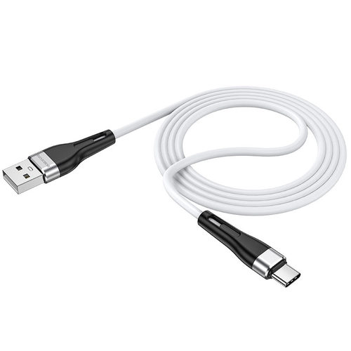 כבל טעינה ודאטה Borofone Silicone USB to Type-c Bx46 Cable