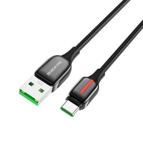 כבל טעינה ודאטה Borofone USB to Type-c BU14 1.2m 5A