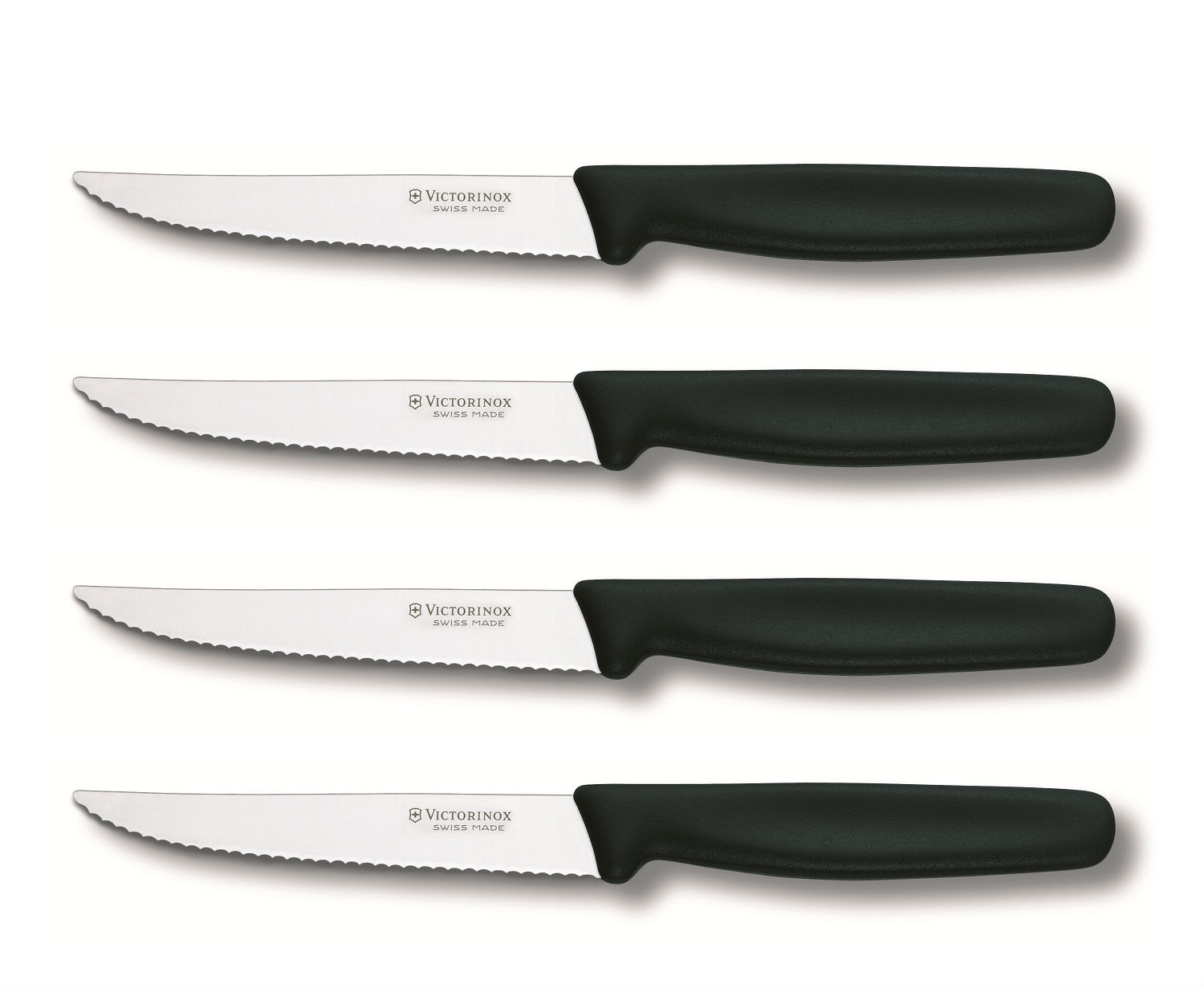 סט 4 סכיני סטייק משונן שפיץ ויקטורינוקס | Victorinox 