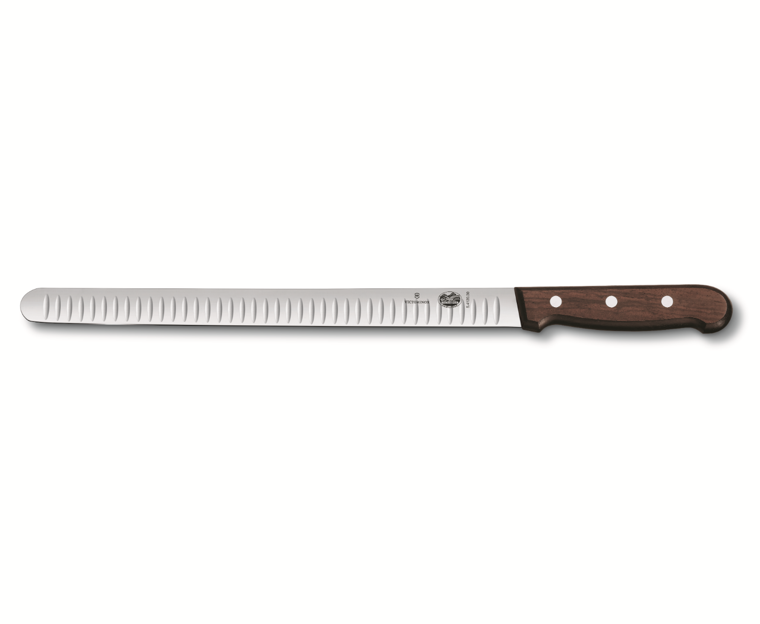 סכין פריסה להב מחורץ ידית עץ 30 ס"מ VICTORINOX / ויקטורינוקס
