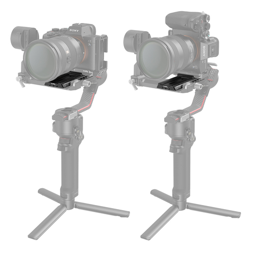 SmallRig3061 פלטת Quick Release עם חיבור Arca-Swiss עבור DJI RS 2/RSC 2/Ronin-S