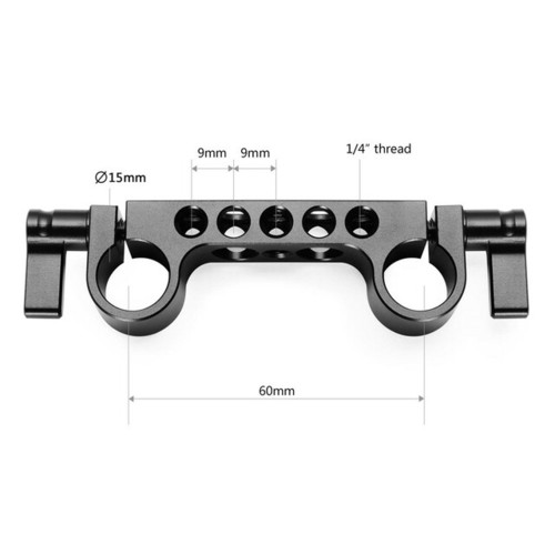 942 SmallRig תופסן מוטות 15mm קל במיוחד