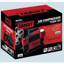 מדחס אויר לרכב 12V כולל תיק נשיאה TARGET TC300