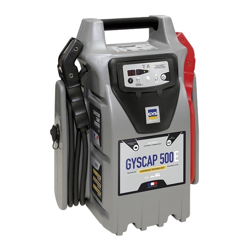 בוסטר התנעה נייד GYS PACK 500E 1600A 12V