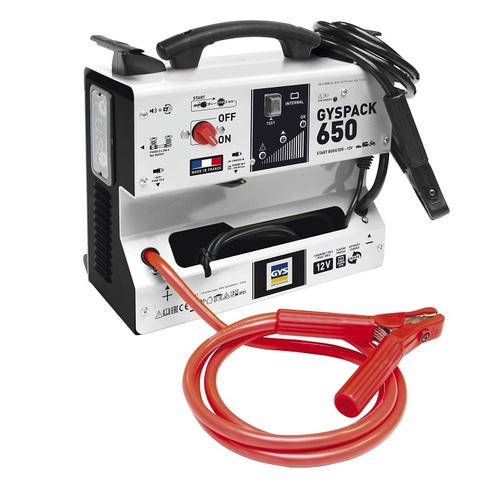 בוסטר התנעה נייד GYS PACK 650 640A 12V