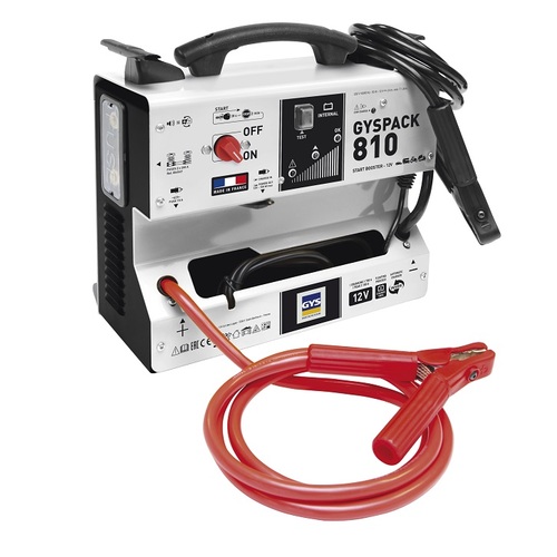 בוסטר התנעה נייד GYS PACK 810 830A 12V