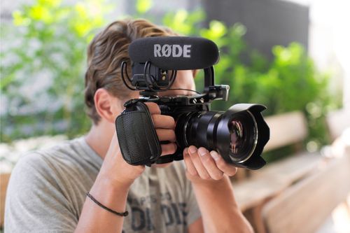 זוית נוספת Rode VideoMic Pro Rycote