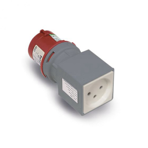 מעביר תקע תעשייתי 5X16A לשקע ישראלי דגם 1873ISR