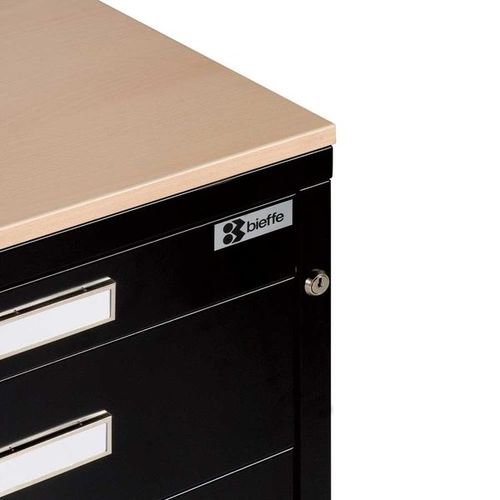כוננית 10 מגירות לגליונות נייר Bieffe BF-Line A3 - *עם גלגלים*