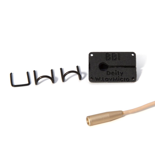 Bubblebee קונסילר למיקרופון דש עבור W.lav Micro (שחור)