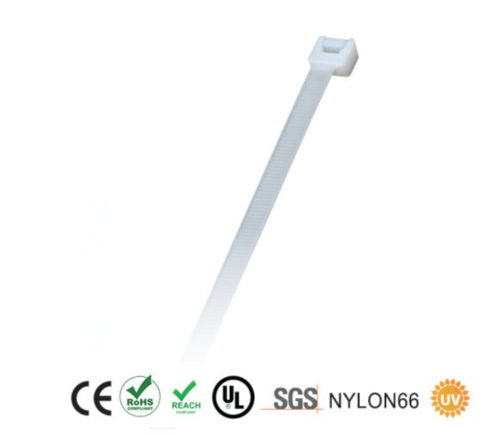 חבק (אזיקון) Nylon66 לבן 4.7X300