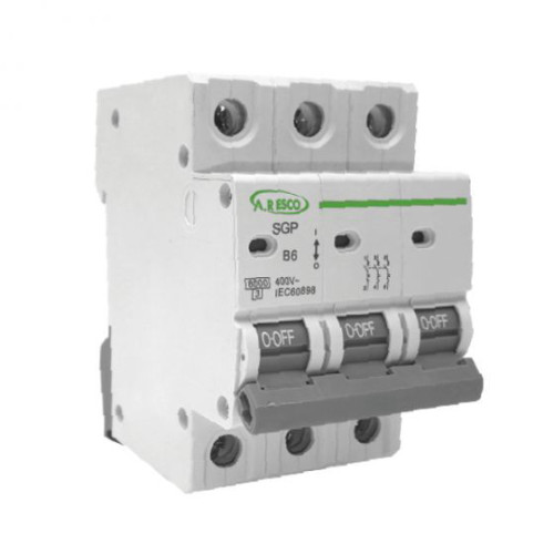 מאז תלת קוטבי 3X25A-6KA אופיין C , דגם SGP