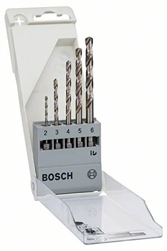 סט 5 מקדחי וידיה אימפקט למתכת BOSCH X LINE