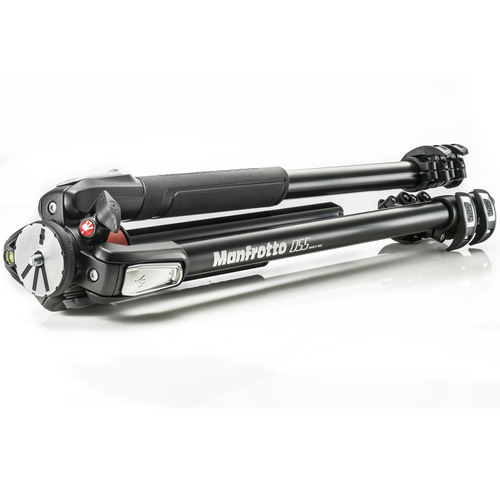 קיט חצובת סטילס עם ראש 3 צירים Manfrotto MK055XPRO3-3W