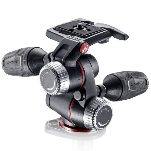 קיט חצובת סטילס עם ראש 3 צירים Manfrotto MK055XPRO3-3W