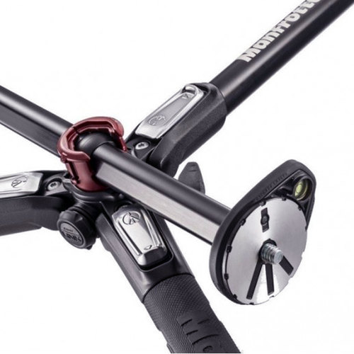 קיט חצובת סטילס עם ראש 3 צירים Manfrotto MK055XPRO3-3W