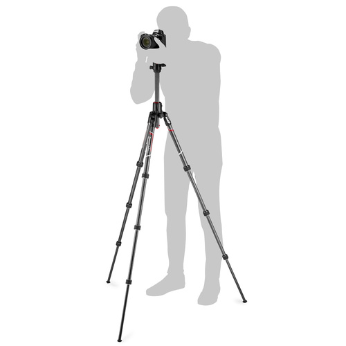 חצובת סיבי פחמן לטיולים Manfrotto Befree GT XPRO