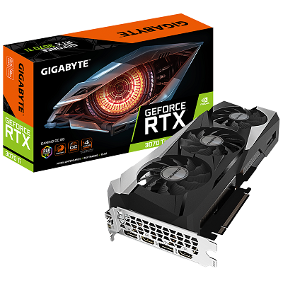כרטיס מסך GIGABYTE GEFORCE RTX 3070 TI GV-N307TGAMING OC-8GD