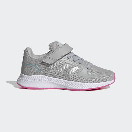נעלי אדידס ילדים ונוער - Adidas RUNFALCON 2.0 C grey two - אלוף ספורט