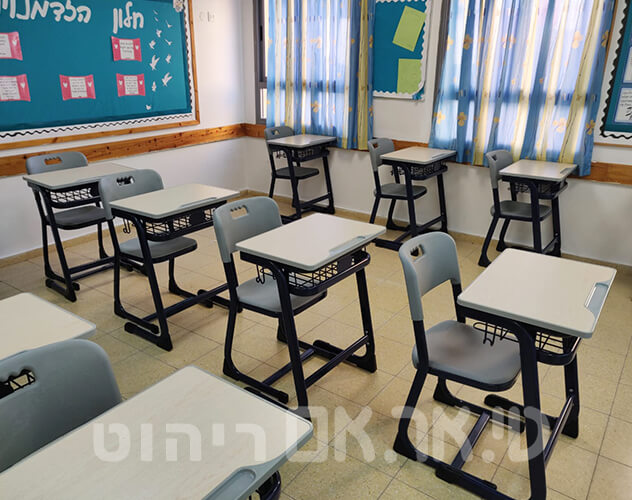 ריהוט מרחבי למידה בית ספר אורט נעמי שמר גן יבנה