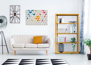 סט מדפי מתכת דקורטיביים AR-Shelving – מגוון צבעים | 90×30×175 ס"מ | 5 קומות